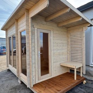 ❗Výstavní smontovaná sauna za akční cenu – 185 200 Kč s DPH! 🔥 Stačí odvézt a užívat si relax jako v lázních – přímo u vás...